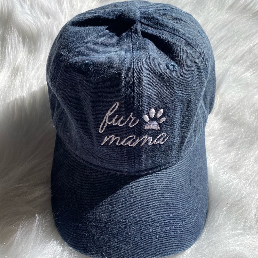 “ Fur Mama “ Hat, Like New.